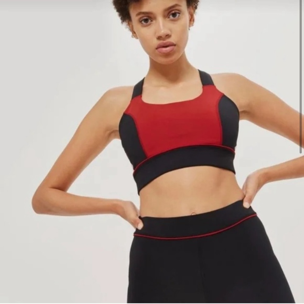 Ivy Park Colorblock Sports Bra - Picture 2 of 8